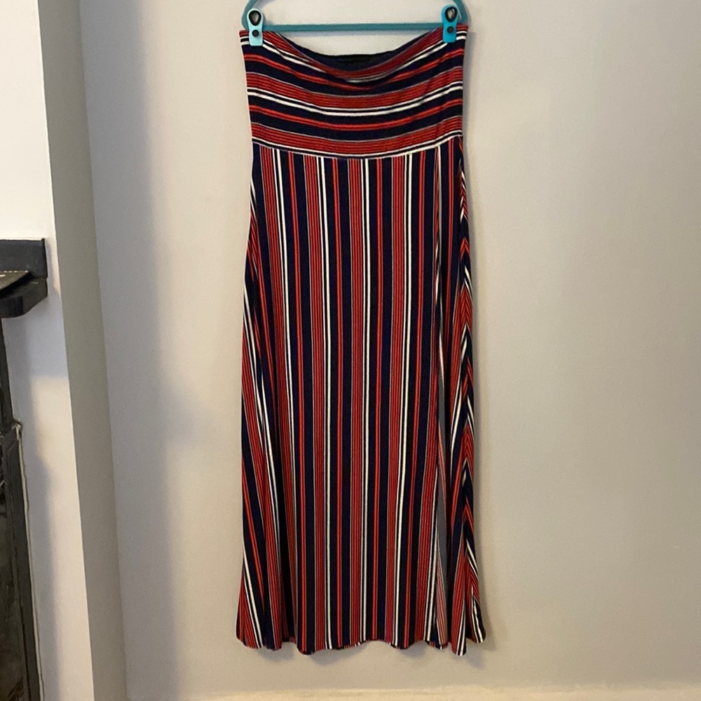 Banana Republic Strapless Maxi Dress